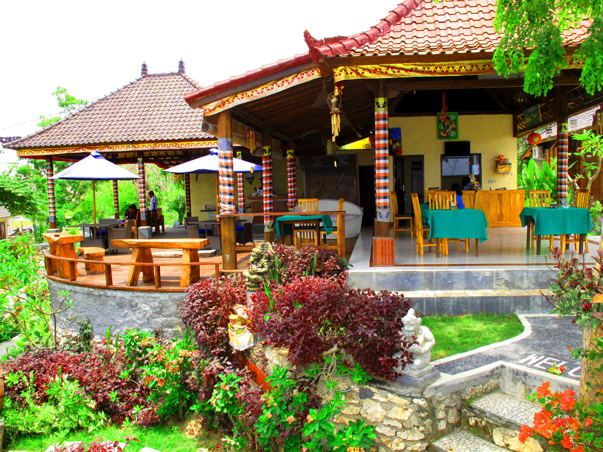 Hotel Dmas Huts Lembongan Exterior foto